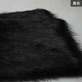 35Colours 12cm Imitation Plush Fur Fabric For DIY Photo Props chair decorative background Plush mat animal toy doll fabric