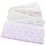Teramila 8PCS Pack Square Multicolor Printed Cotton Fabric For Sewing Quilt Cloth Needlework Plaid Handicraft Material Patchwork