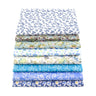Teramila 8PCS Pack Square Multicolor Printed Cotton Fabric For Sewing Quilt Cloth Needlework Plaid Handicraft Material Patchwork