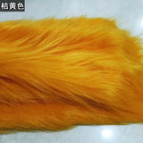 35Colours 12cm Imitation Plush Fur Fabric For DIY Photo Props chair decorative background Plush mat animal toy doll fabric