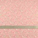 100% Cotton Fabric Pink Purple Pattern Floral Plain Printed Patchwork Cloth DIY Handmade Sewing fabrics in The Meter Needlework