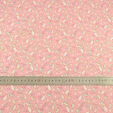 100% Cotton Fabric Pink Purple Pattern Floral Plain Printed Patchwork Cloth DIY Handmade Sewing fabrics in The Meter Needlework