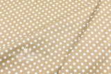 Dots Printed 100% Cotton Fabric by Meter, DIY Patchwork, Quilt Cloth, Bedding Blanket, Sheet, Pillow Decor, Fat Quilt, Tilda