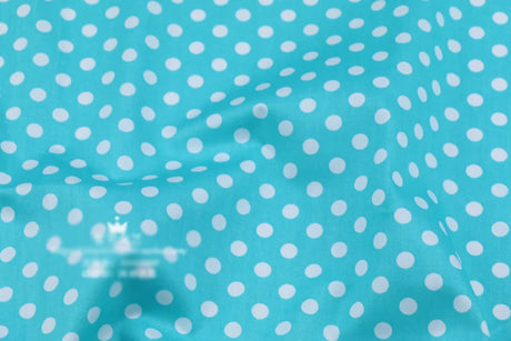 Dots Printed 100% Cotton Fabric by Meter, DIY Patchwork, Quilt Cloth, Bedding Blanket, Sheet, Pillow Decor, Fat Quilt, Tilda