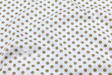 Dots Printed 100% Cotton Fabric by Meter, DIY Patchwork, Quilt Cloth, Bedding Blanket, Sheet, Pillow Decor, Fat Quilt, Tilda
