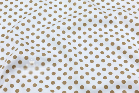 Dots Printed 100% Cotton Fabric by Meter, DIY Patchwork, Quilt Cloth, Bedding Blanket, Sheet, Pillow Decor, Fat Quilt, Tilda