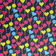 Swim Knit Poly Spandex Heart Lolly