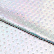Foil Spandex Hearts Wide Open Fabric
