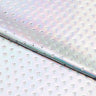 Foil Spandex Hearts Wide Open Fabric