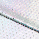 Hearts Wide Open Polyester Spandex Fabric - Hearts Pattern, 54" Width (1 Yard)