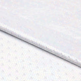 Foil Spandex Hearts Wide Open Fabric