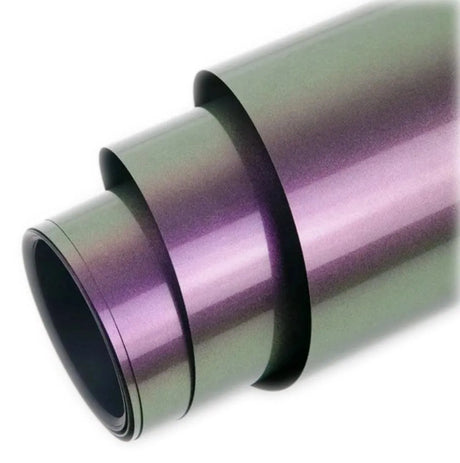 Heat Transfer Vinyl Chameleon HTV - Green to Purple (1 Roll - 12"x 60")