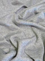 Polar Fleece Fabric Heather Gray Sold By The Yard
