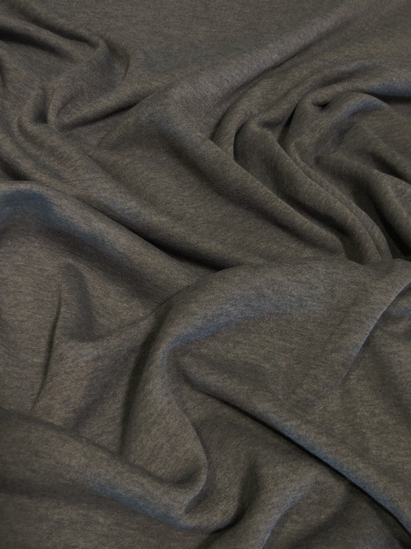 Polar Fleece Fabric Charcoal Sold By The Yard