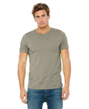 Bella Canvas 3001CVC Cotton Poly Fabric - Heather Stone, Short Sleeve Crew Neck, Unisex (1 Piece)
