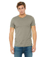 Bella Canvas 3001CVC Cotton Poly Fabric - Heather Stone, Short Sleeve Crew Neck, Unisex (1 Piece)