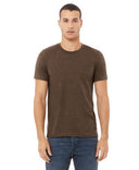 Bella Canvas 3001CVC CVC Cotton Poly Fabric - HTR Brown Heather, Crew Neck, Short Sleeve (1 Piece)