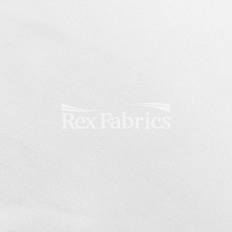 Heavy Matte PFP Polyester Spandex Fabric - White Solid, 58/60" Width (1 Yard)