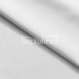 Heavy Matte PFP Polyester Spandex Fabric - White Solid, 58/60" Width (1 Yard)