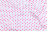 Dots Printed 100% Cotton Fabric by Meter, DIY Patchwork, Quilt Cloth, Bedding Blanket, Sheet, Pillow Decor, Fat Quilt, Tilda