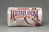 Cotton Batting Hobbs Heirloom 100% Cotton Package