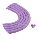 Heishi Polymer Clay Disc Beads 6mm - Pale Purple (3200 beads - 10 Strands 15")