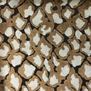 Leopard Cut Velvet Upholstery Fabric by the Yard