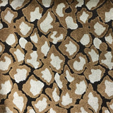 Leopard Cut Velvet Upholstery Fabric by the Yard