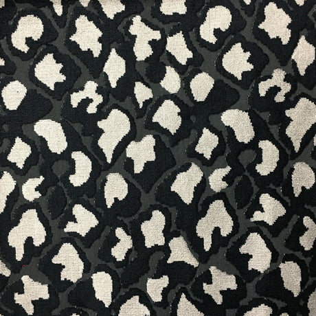 Leopard Cut Velvet Upholstery Fabric by the Yard