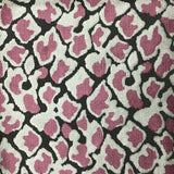 Leopard Cut Velvet Upholstery Fabric by the Yard