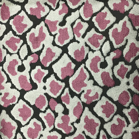 Leopard Cut Velvet Upholstery Fabric by the Yard