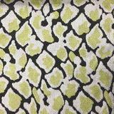 Leopard Cut Velvet Upholstery Fabric by the Yard