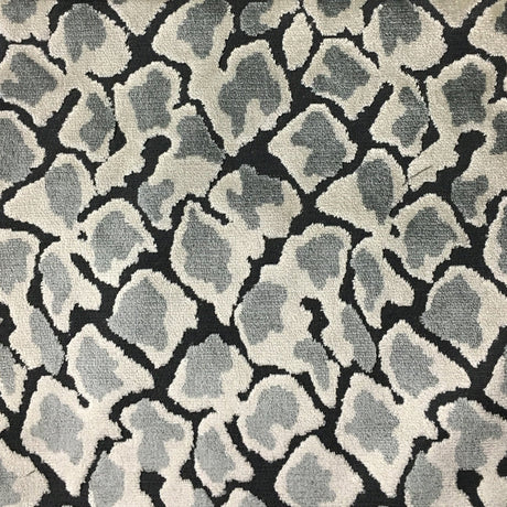 Leopard Cut Velvet Upholstery Fabric by the Yard