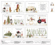 Fabric Panel Little Readers 5 Hello Winter Henry Glass