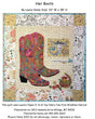 Collage Pattern Her Boots by Laura Heine