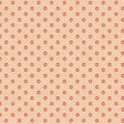 Cotton Quilting Fabric Here Kitty, Kitty Polka Paws Orange 43/44"