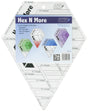 Quilting Ruler Plastic Hex N More