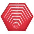 Hexagon Templates 1"-4"