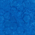 Cotton Hexies Blue Bayou 44/45 Fabric
