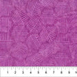 Cotton Fabric Hexies Purple Currant 44/45"