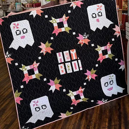 Printed Book Pattern Hey Betty Boo Halloween Quilt Pattern