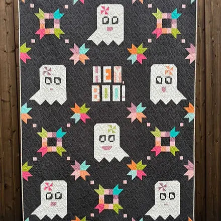 Printed Book Pattern Hey Betty Boo Halloween Quilt Pattern