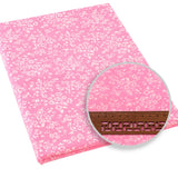 100% Cotton Fabric Pink Purple Pattern Floral Plain Printed Patchwork Cloth DIY Handmade Sewing fabrics in The Meter Needlework