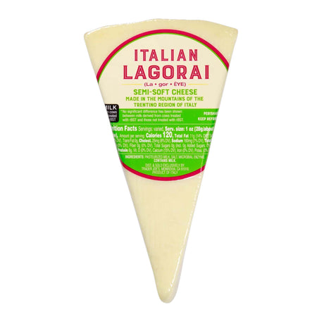 Italian Lagorai Semi Soft Cheese