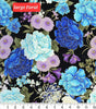 Quilting Cotton Hi Fashion Metallic Floral Timeless Treasures