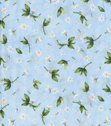 Quilting Cotton Hi Fashion Tossed Floral Light Blue