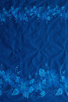 Hibiscus Flowers Double Border Polyester Fabric - Hibiscus Double Border, Multi Color, 60" Width (1 Yard)