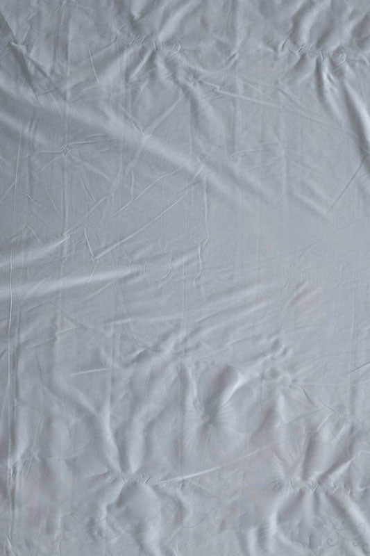 Hibiscus Flowers Double Border Polyester Fabric - Hibiscus Double Border Print, 60" Width (1 Yard)