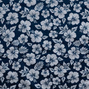 Polyester Hibiscus Flower Fabric