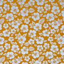 Polyester Hibiscus Flower Fabric